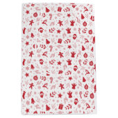 クリスマスフェスティバルパタエレガントーン ミディアムペーパーバッグ (正面)