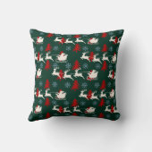 クリスマスフェスティバルパターン装飾用クッション クッション (裏面)