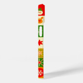 クリスマスフェスティバルパターン Case-Mate iPhoneケース (裏面 / 右)