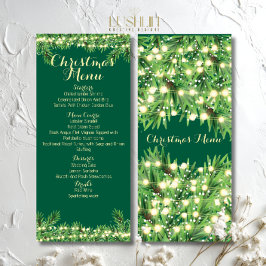 クリスマスフェスティバルホリデーディナーまたはイベント メニュー