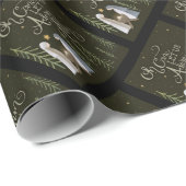 クリスマスフェスティバルホーリーファミリーイエズスインスピリシティ ラッピングペーパー (ロールコーナー)