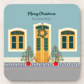 クリスマスフェスティバルポルトガルハウス コースター (正面)