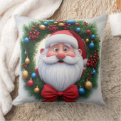 クリスマスフェスティバルマンガサンタクロース クッション (ブランケット)