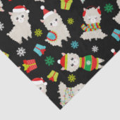 クリスマスフェスティバルラマスオンブラック 薄葉紙 (詳細)