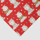 クリスマスフェスティバルラマスオンレッド 薄葉紙 (詳細)