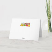 クリスマスフェスティバル列車 シーズンカード (裏面)