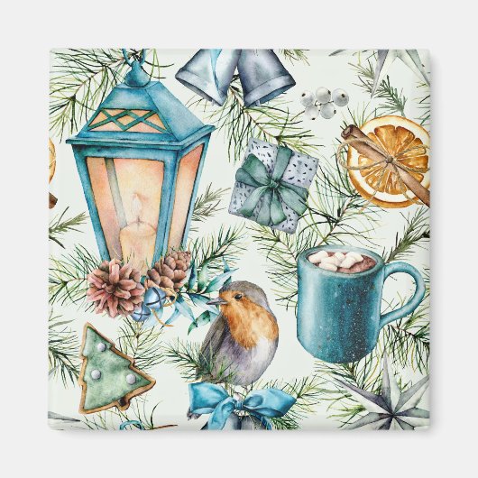 クリスマスフェスティバル装飾磁石 マグネット (正面)