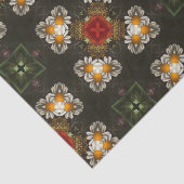 クリスマスフェスティバル赤十字抽象芸術デイジー 薄葉紙 (詳細)