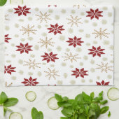 クリスマスフェスティバル キッチンタオル (折り畳み)