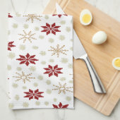 クリスマスフェスティバル キッチンタオル (四つ折り)
