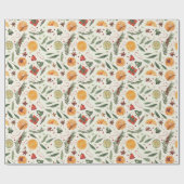 クリスマスフェスティバル ラッピングペーパー (フラット)