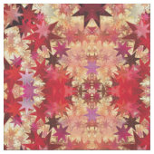 クリスマスフェスティバル | Stars Cluster |抽象芸術 ファブリック (クローズアップ)