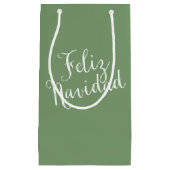 クリスマスフェリズナビダッドスモール抱き枕 スモールペーパーバッグ (正面)