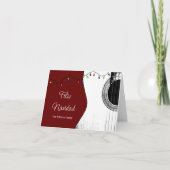 クリスマスフェリズナビダッドフェスティバルギターレッド シーズンカード (正面)