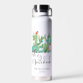 クリスマスフェリズナヴィダサボクサボクウォーター色 ウォーターボトル (背面)
