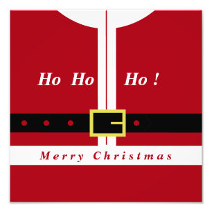クリスマスフォトおもしろいプリントサンタクロースデザイン フォトプリント           