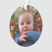 クリスマスフォトオーナメント記念 オーナメント (正面)