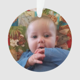 クリスマスフォトオーナメント記念 オーナメント