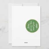 クリスマスフォトカスタマイズカード「オーナメント/スター」 シーズンカード (裏面)