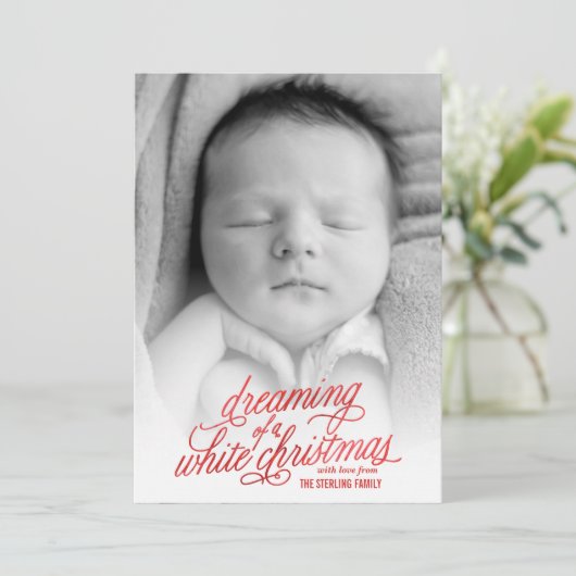 クリスマスフォトカードの夢 シーズンカード (スタンド正面)