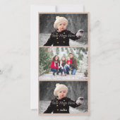 クリスマスフォトカードの恵み シーズンカード (裏面)