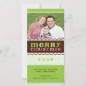 クリスマスフォトカード::キャンディフロス2 シーズンカード (正面)