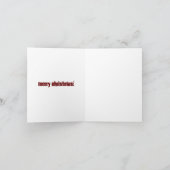 クリスマスフォトカード シーズンカード (内部)