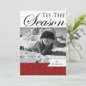 クリスマスフォトカード シーズンカード (スタンド正面)