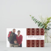 クリスマスフォトカード シーズンカード (スタンド正面)