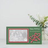 クリスマスフォトカード シーズンカード (スタンド正面)