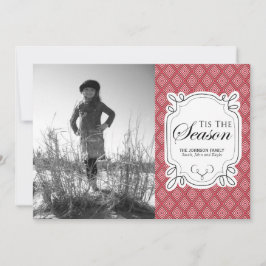 クリスマスフォトカード シーズンカード