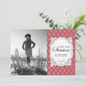 クリスマスフォトカード シーズンカード (スタンド正面)