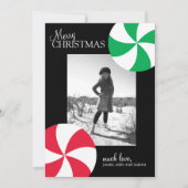 クリスマスフォトカード シーズンカード (正面)