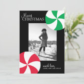 クリスマスフォトカード シーズンカード (スタンド正面)