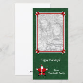 クリスマスフォトカード シーズンカード (正面/裏面)