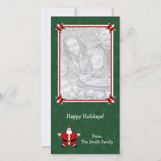 クリスマスフォトカード シーズンカード (正面)