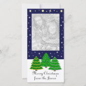 クリスマスフォトカード シーズンカード (正面)