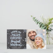 クリスマスフォトカード – メリークリスマス シーズンカード (スタンド正面)