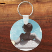 クリスマスフォトキーチェーン キーホルダー (裏面)