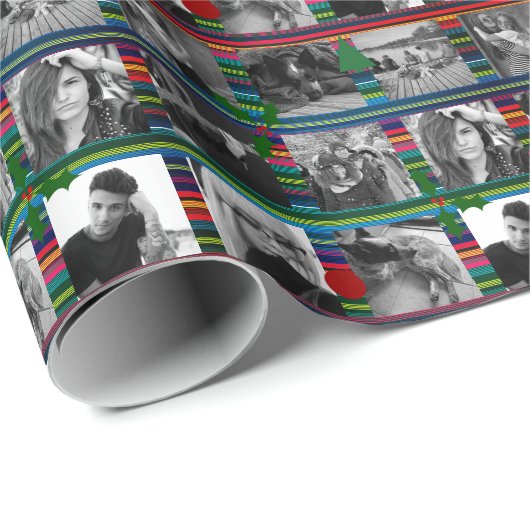 クリスマスフォトギフトラップ9枚HAMbyWG ラッピングペーパー (ロールコーナー)