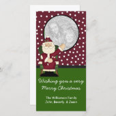 クリスマスフォトグリーティングカード シーズンカード (正面/裏面)