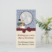 クリスマスフォトグリーティングカード シーズンカード (スタンド正面)