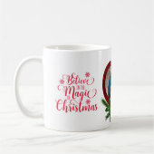 クリスマスフォトコーヒーマグ コーヒーマグカップ (左)