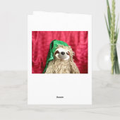 クリスマスフォトスロット カード (裏面)