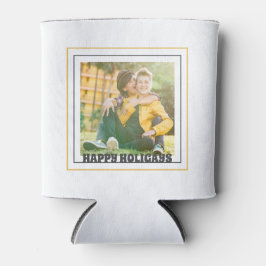 クリスマスフォトハッピーHoligays LGBTQ 缶クーラー