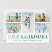 クリスマスフォトハワイMelle Kalikimaka シーズンカード (正面)
