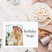 クリスマスフォトファミリー |ホリデーハグ ポストカード