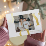 クリスマスフォトファミリー |金ゴールドハガキ 箔シーズンポストカード<br><div class="desc">クリスマスフォトファミリー |金ゴールドハガキ</div>