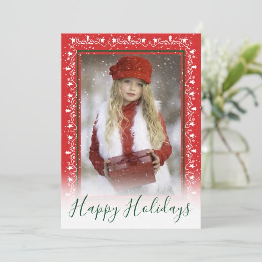 クリスマスフォトフェスティバル赤と白枠 シーズンカード (スタンド正面)