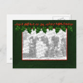 クリスマスフォトフレームはがきを追加 シーズンポストカード (正面/裏面)